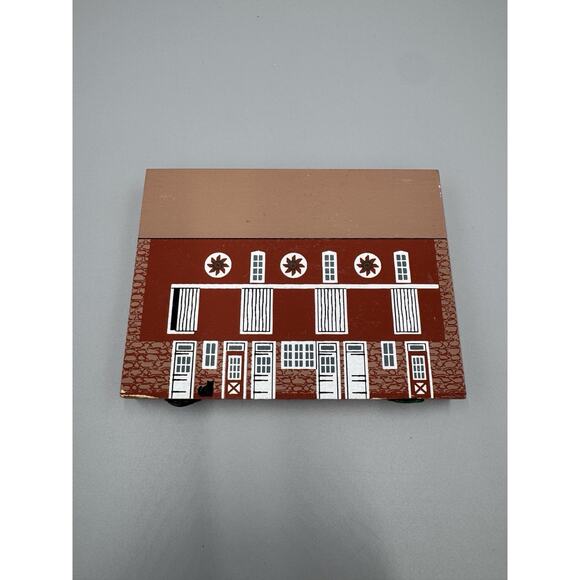 1992 Cat's Meow American Barn Series Pennsylvania Bank Barn Shelf Sitter - Picture 1 of 9